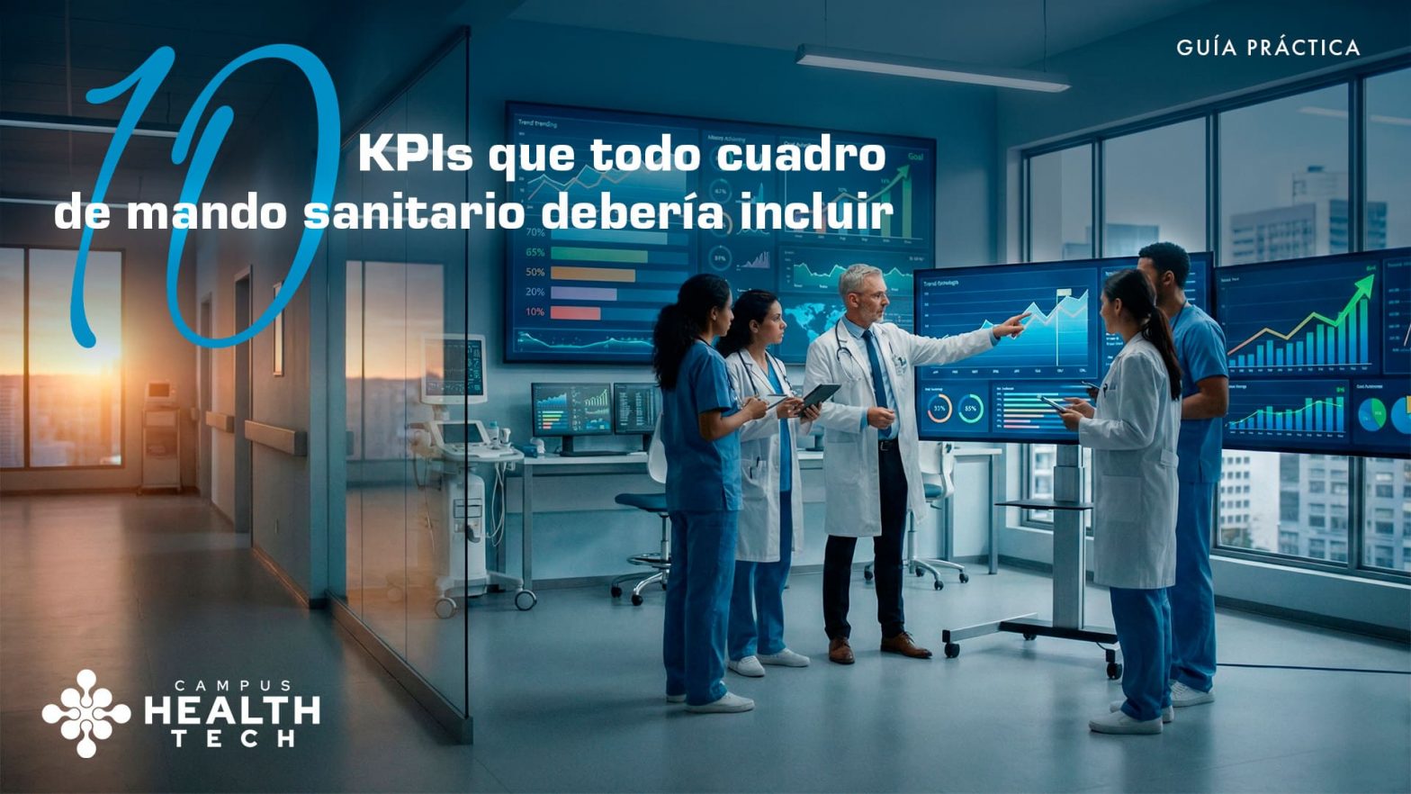 Guia descargable 10 KPIs que todo cuadro de mando sanitario debería incluir